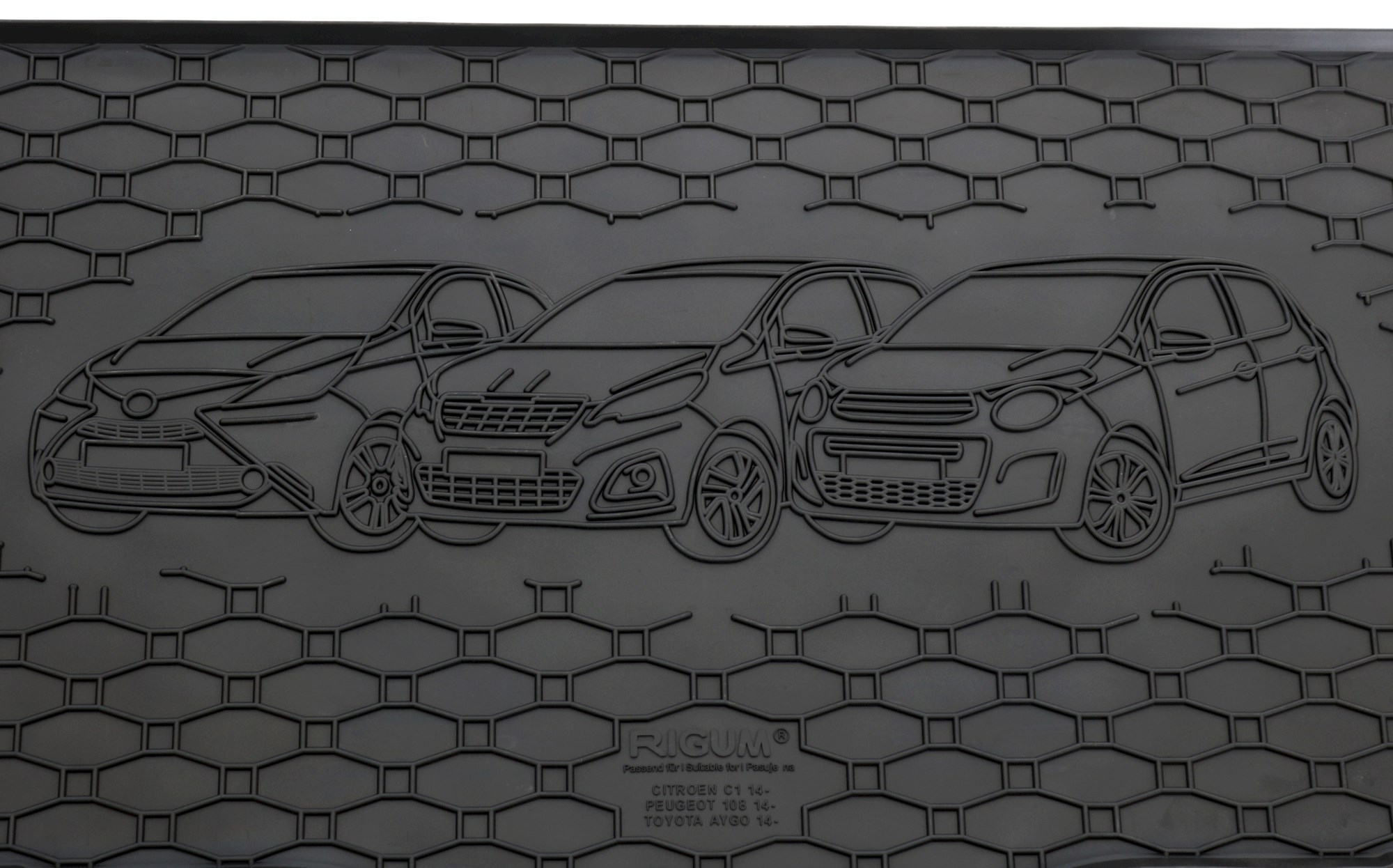 Kofferraumwanne für Citroen C1