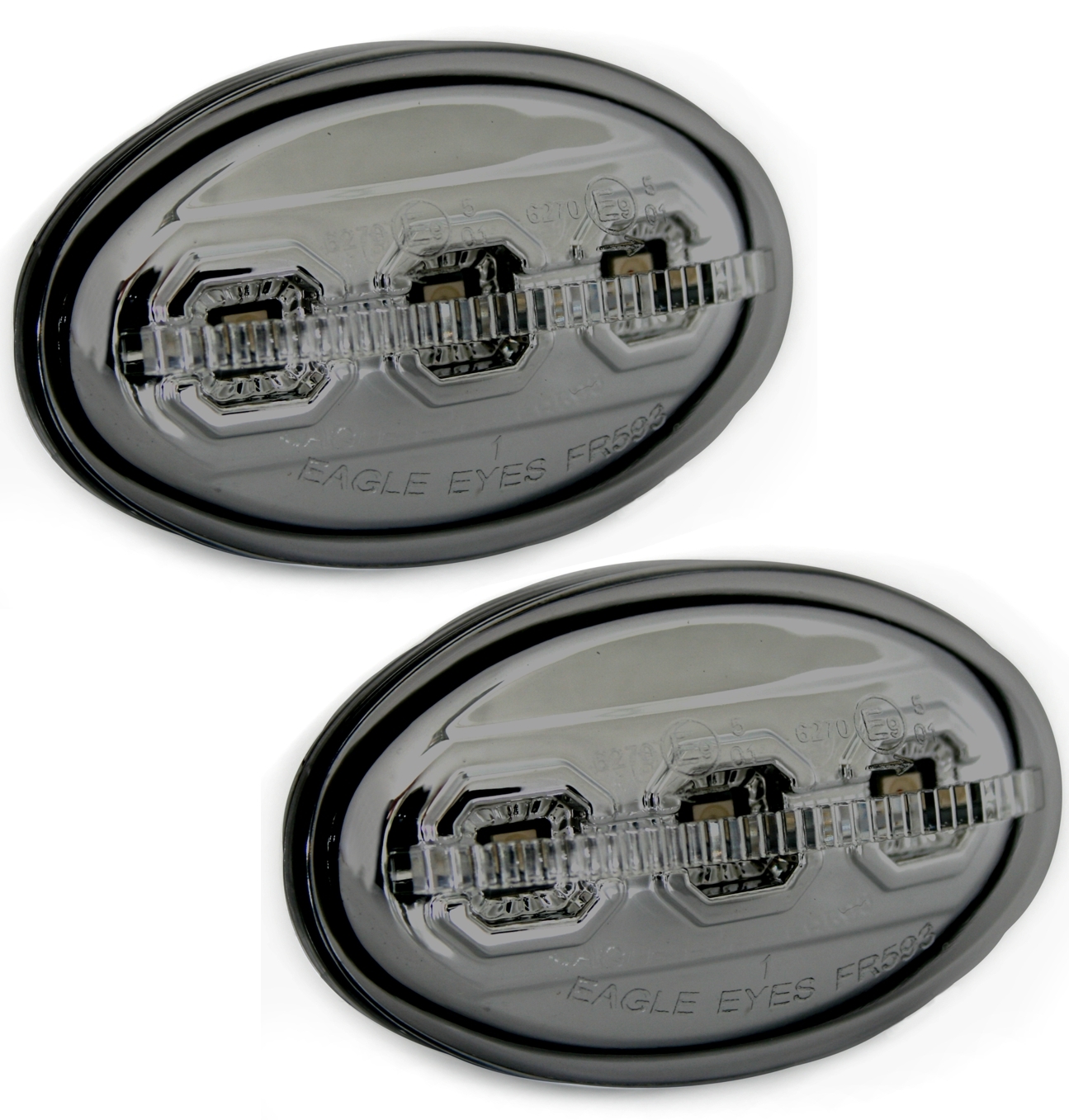 LED Seitenblinker Set für Ford / Mazda in Smoke