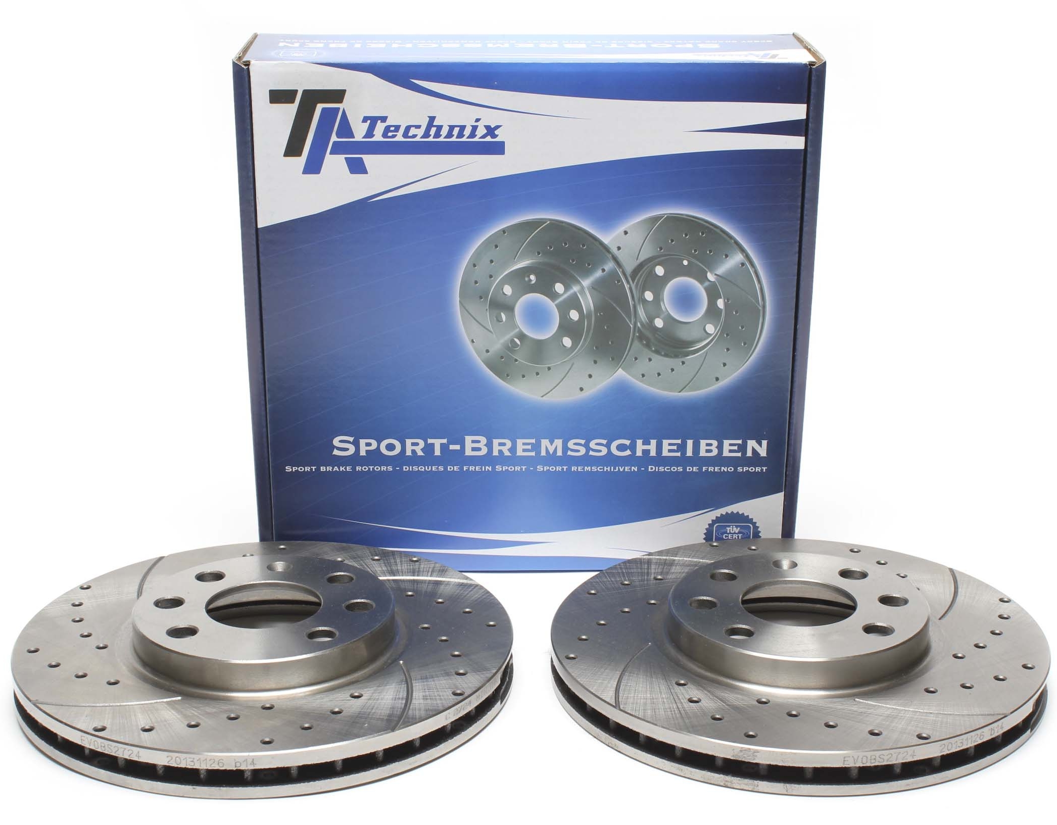 TA-Technix Sport Bremsscheiben Satz / VA