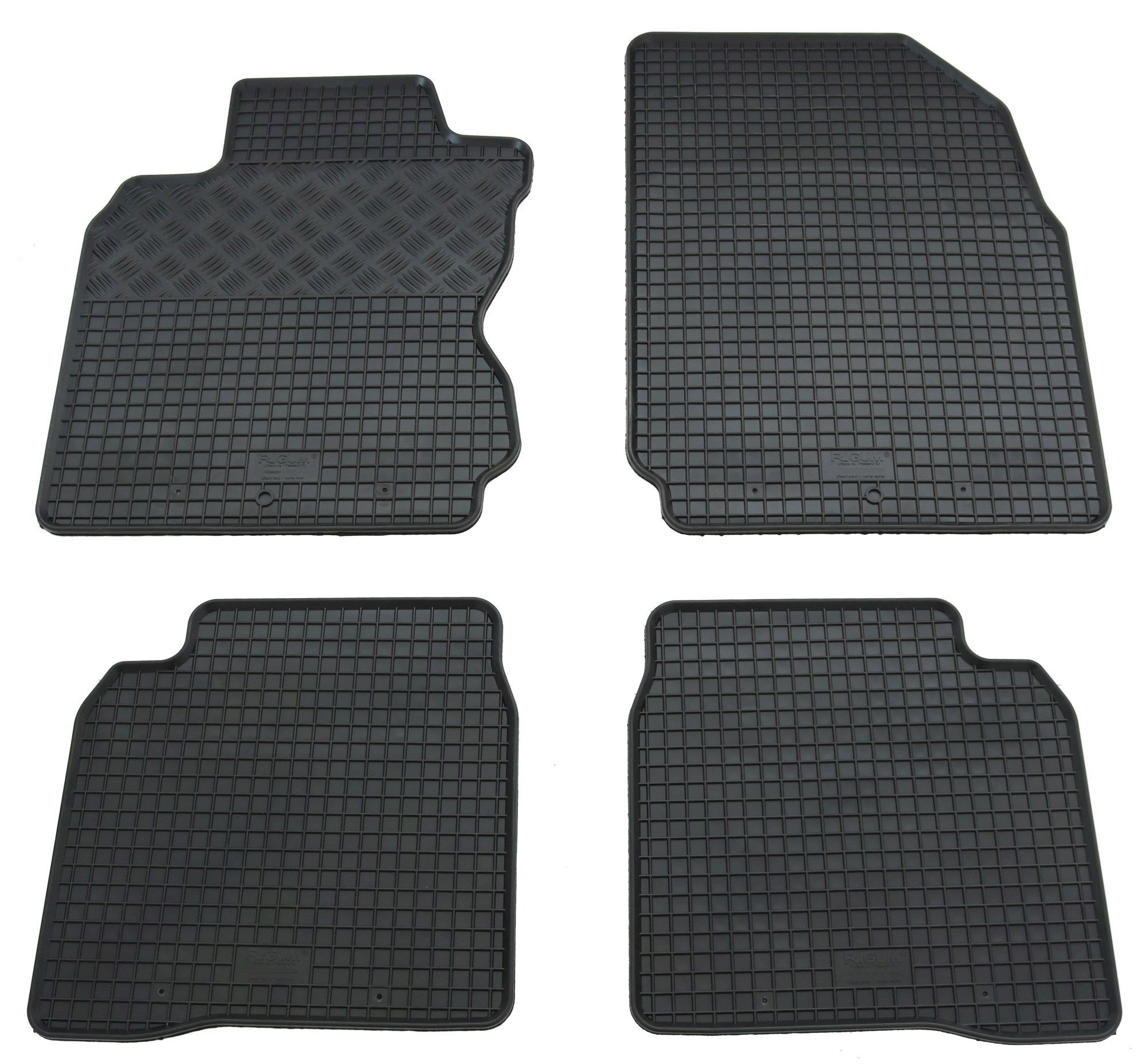 Gummi Fußmatten für Nissan Note 1