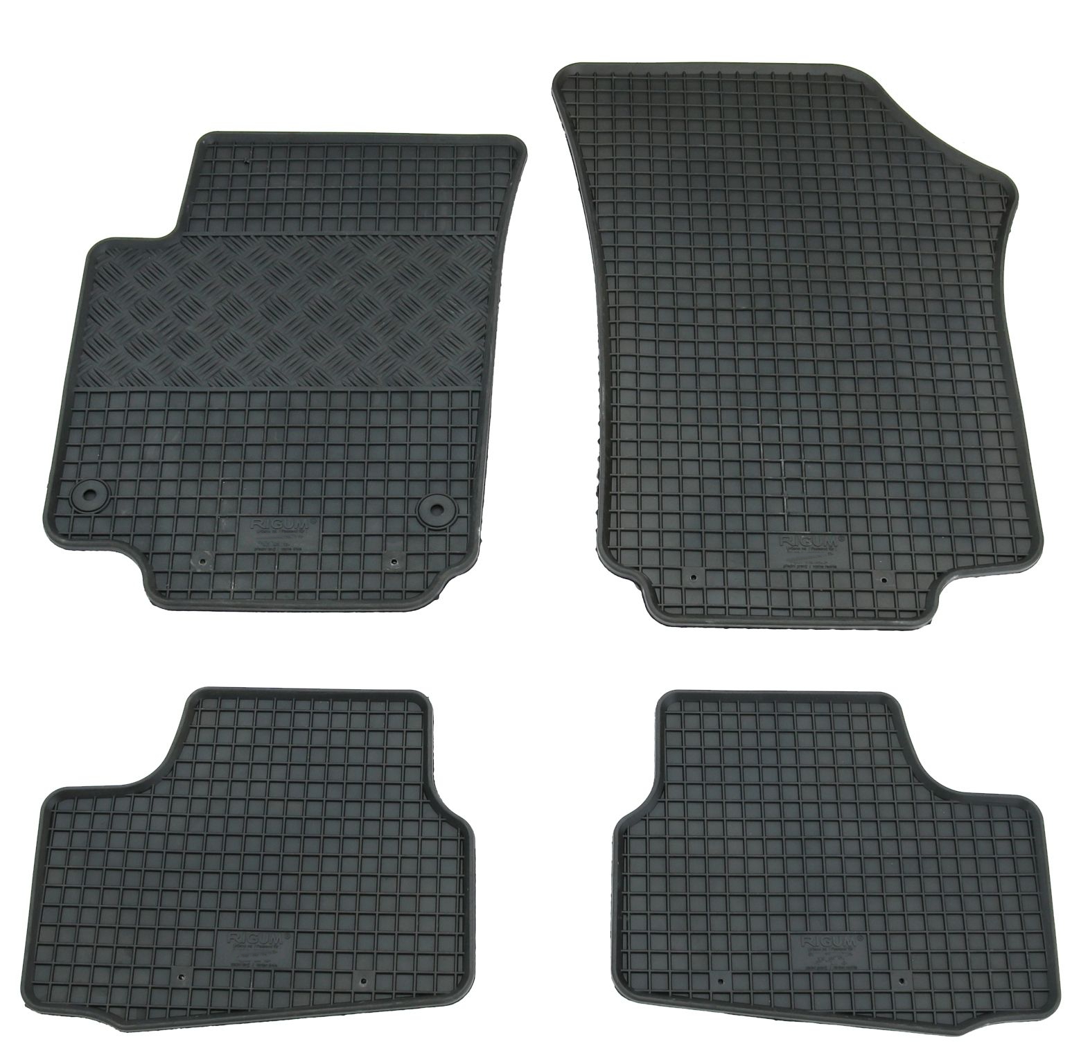 Gummi Fußmatten für VW Up Seat Mii Skoda Citigo