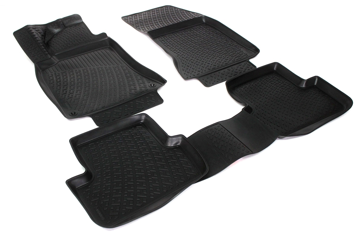 Gummifußmatten für Mercedes W176