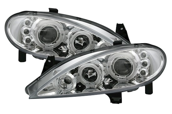 Angel Eyes Scheinwerfer Chrom für Renault Megane
