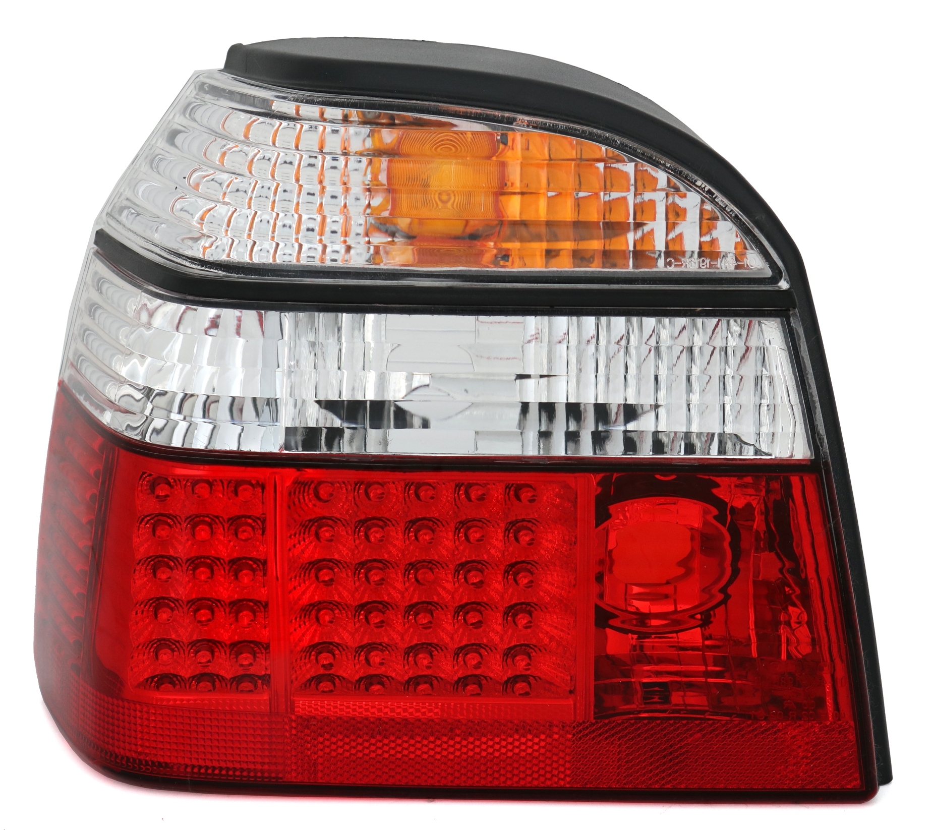 LED Rückleuchten Set für VW Golf 3 in Rot Weiß