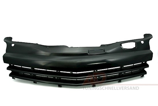 Kühlergrill ohne Emblem Opel Astra H GTC / Schwarz