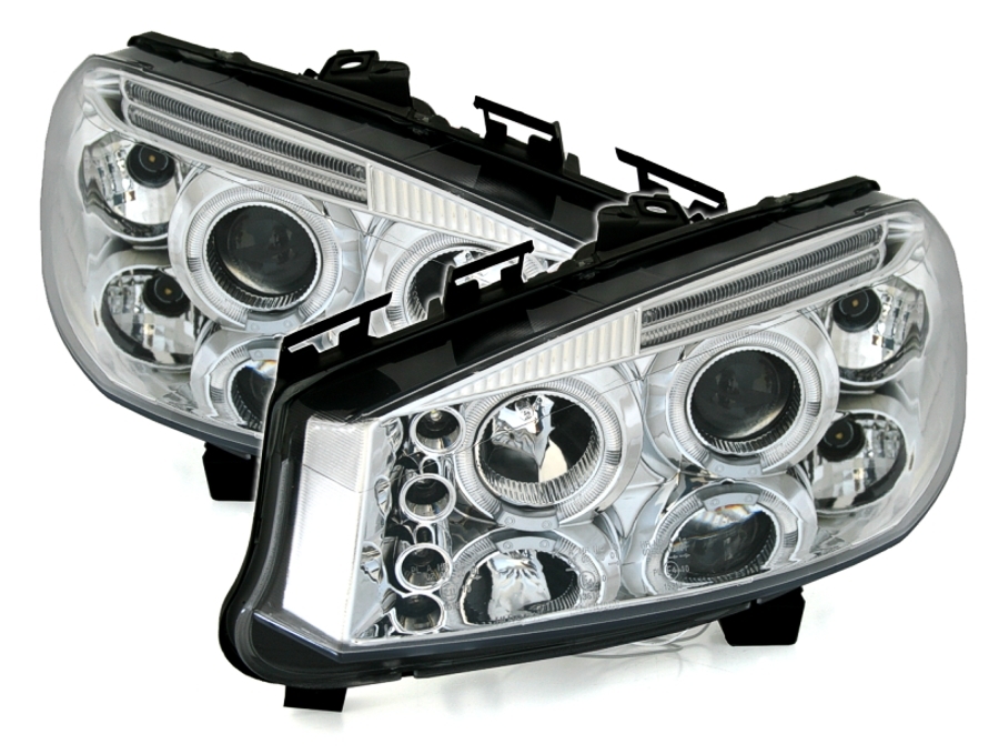 Angel Eyes Scheinwerfer für Renault Megane 2