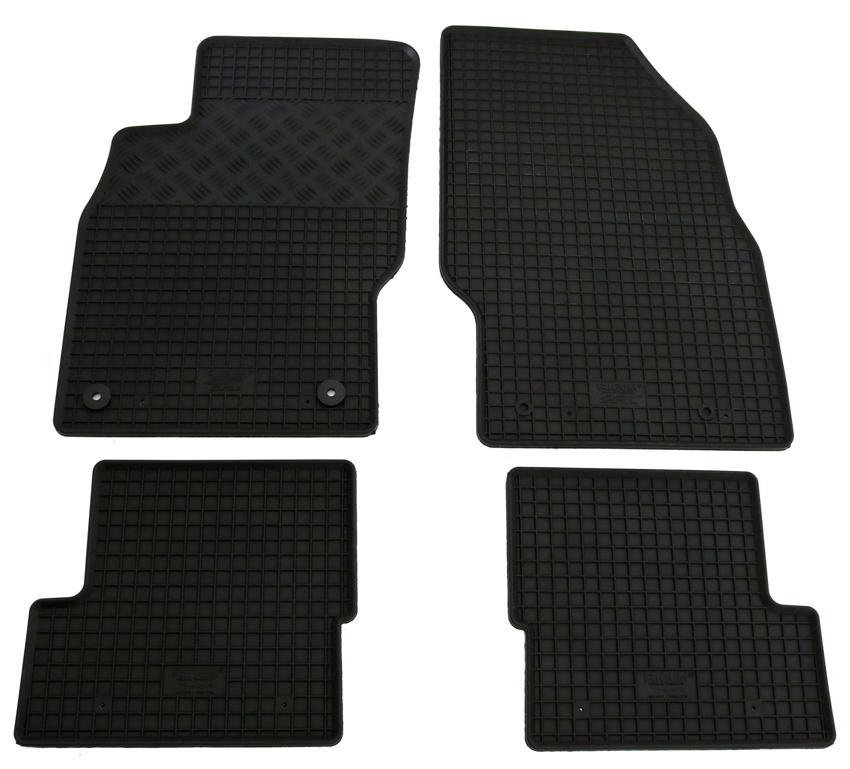 Gummi Fußmatten für Opel Adam