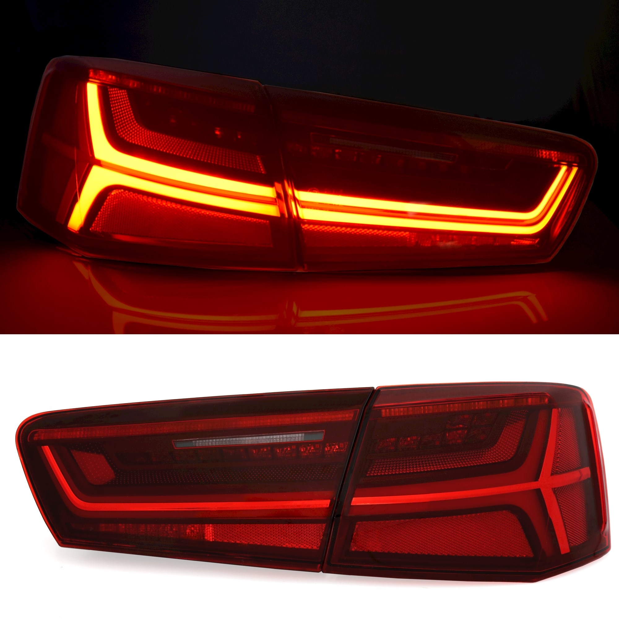 LED Rückleuchten Set für Audi A6 C7 Limo in Rot