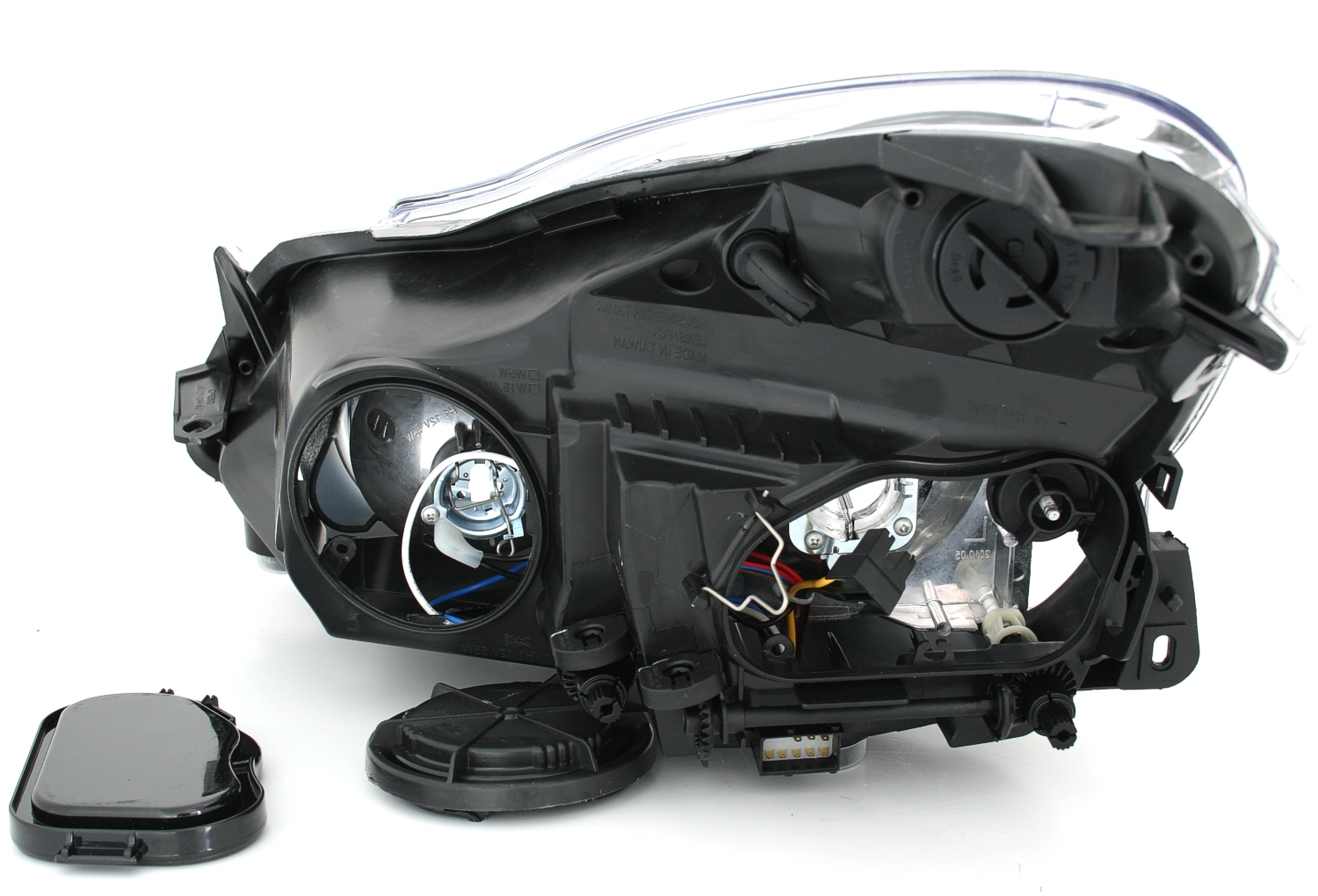 Angel Eyes Scheinwerfer für Opel Corsa D / Schwarz