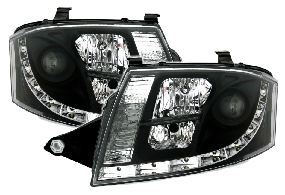 Scheinwerfer mit LED für Audi TT 8N / Schwarz     