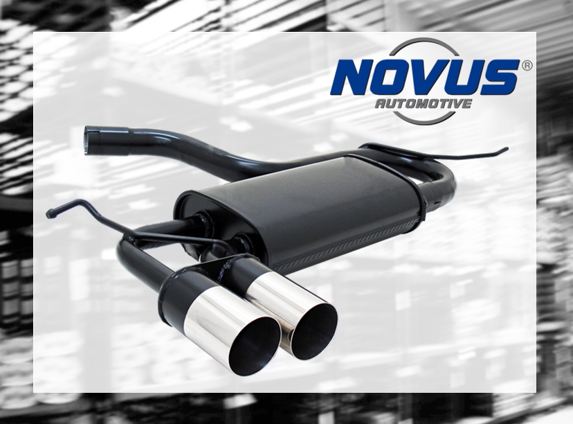 NOVUS ESD für Audi A3 8PA Seat Leon 2x76mm RL