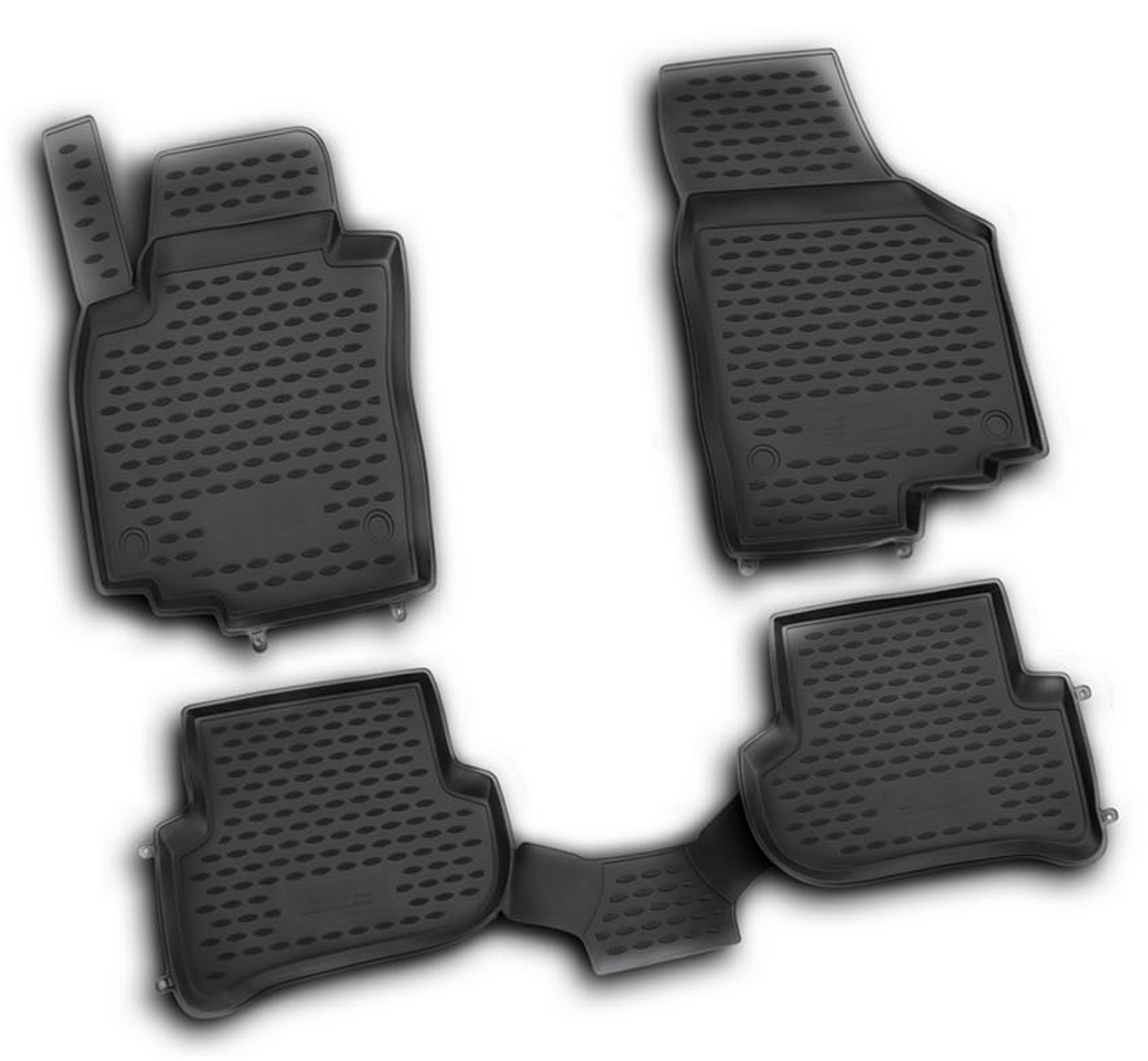 TPE Gummi Fußmatten für Skoda Yeti 5L