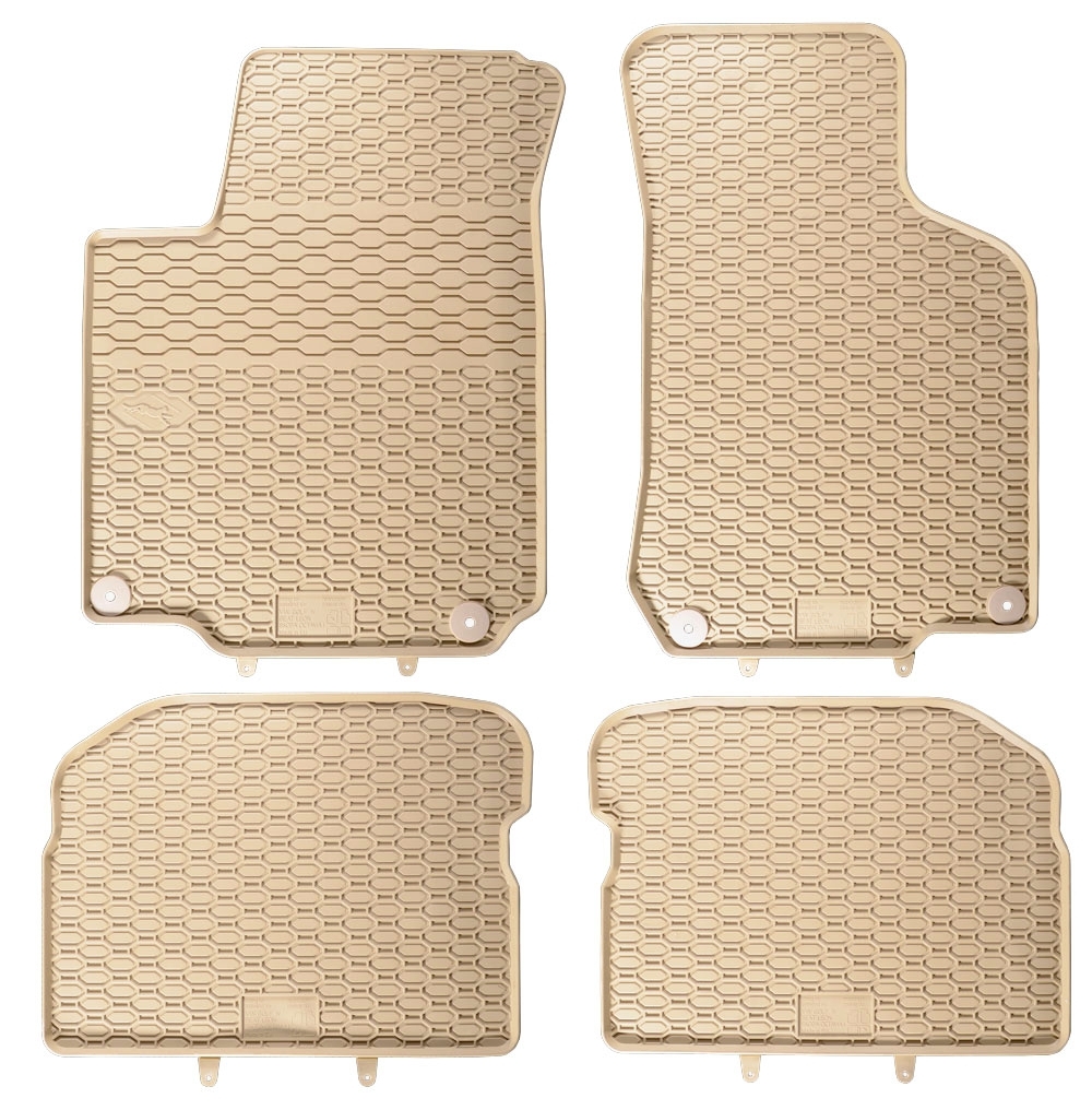 Gummifußmatten für VW Golf 4 / Skoda Octavia