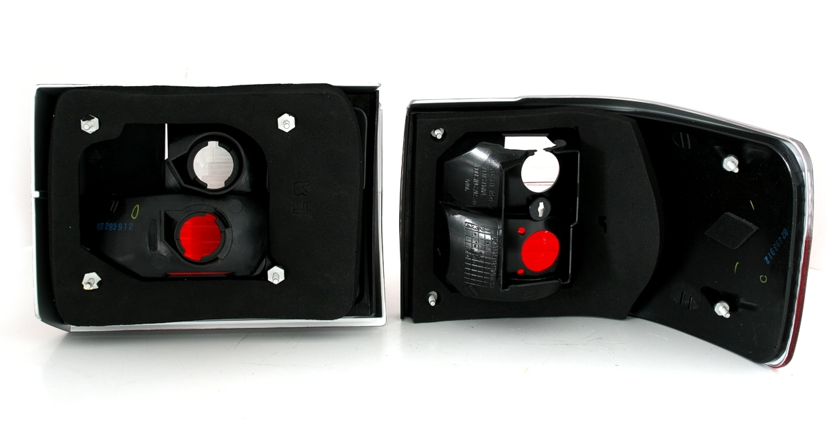 Rückleuchten für Audi 80 Typ 89 in Rot Weiss