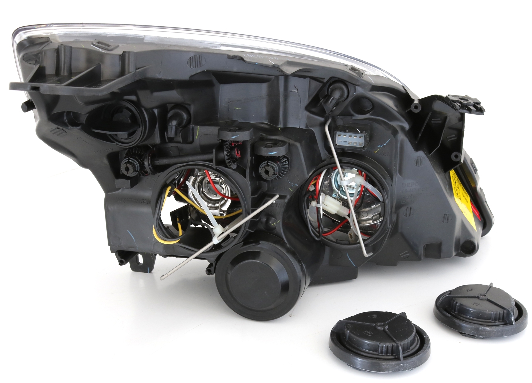 Angel Eyes Scheinwerfer für Opel Vectra C in Schw.