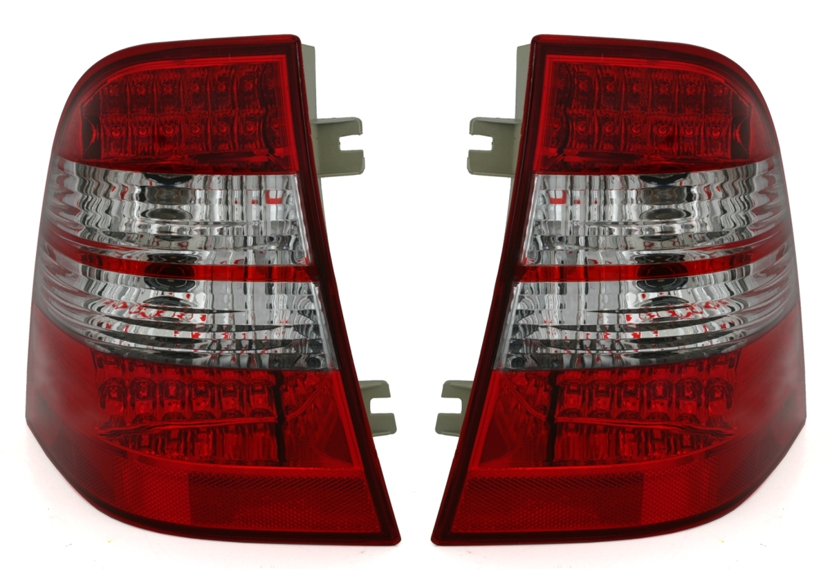 LED Rückleuchten für Mercedes W163 in Rot-Weiß