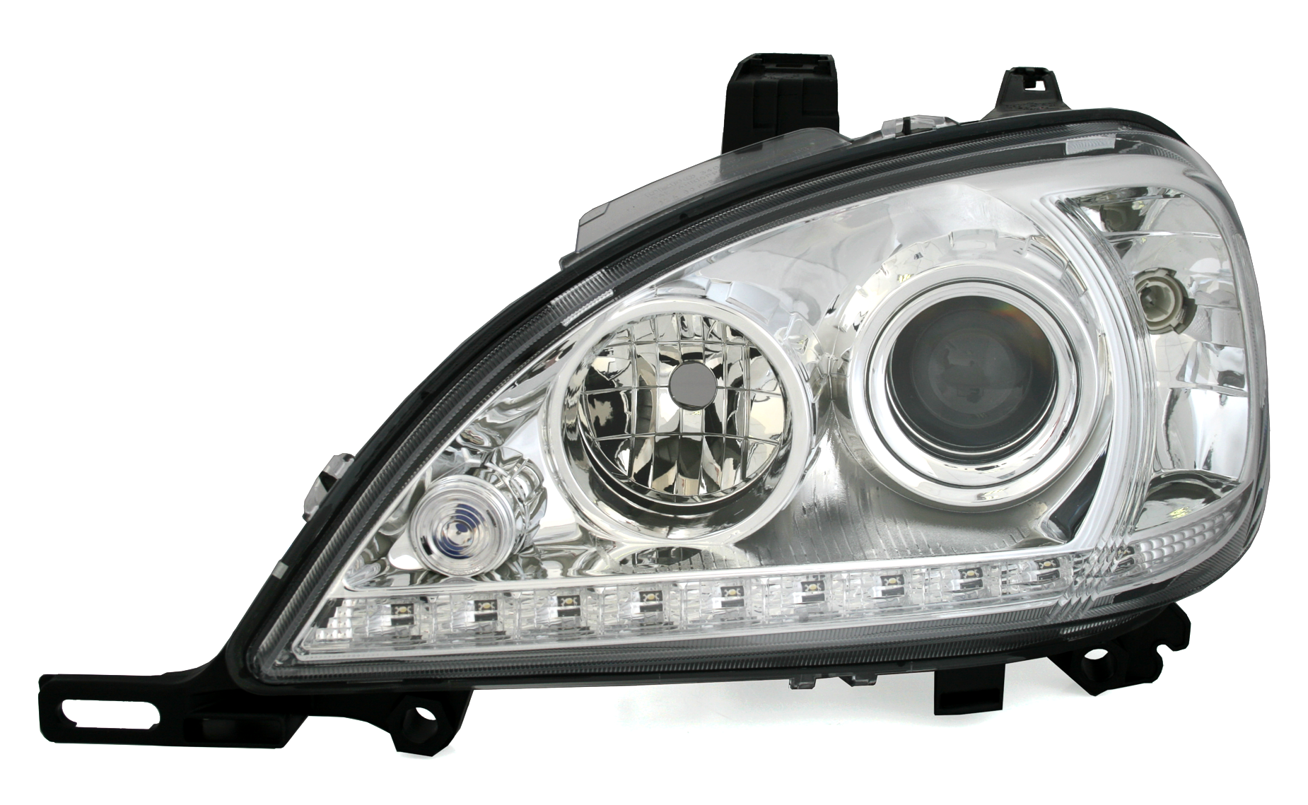 Scheinwerfer für Mercedes M-Klasse W163 in Chrom