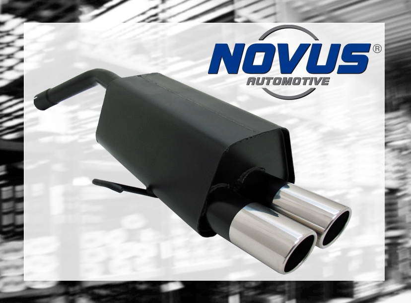 NOVUS ESD für Alfa Romeo GT 937 + 156 2 x 76mm MS