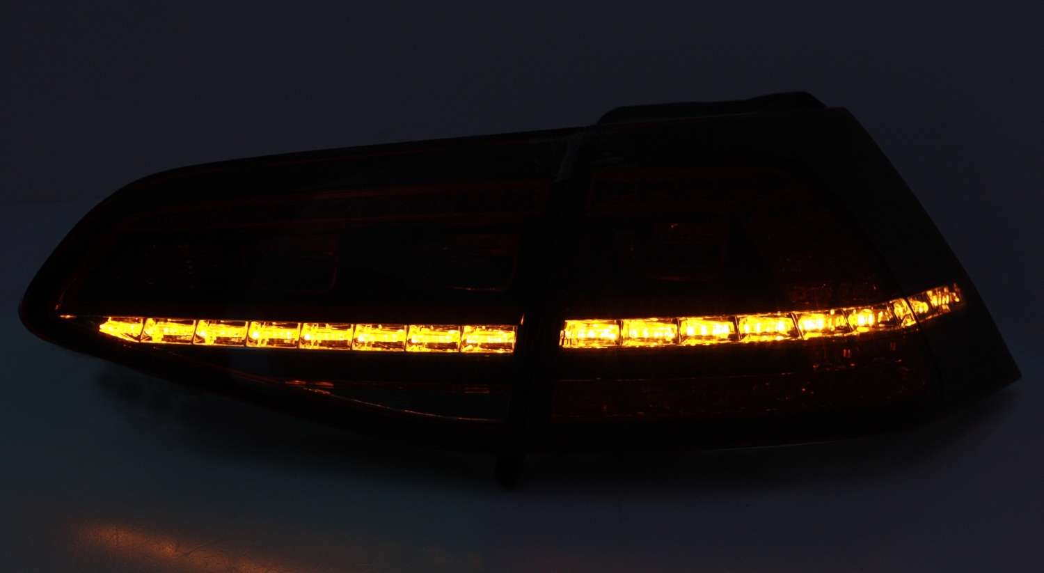 LED Rückleuchten für VW Golf 7 GTILook / Dunkelrot