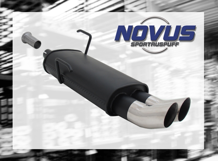 NOVUS ESD für PEUGEOT 206 2 x 76mm