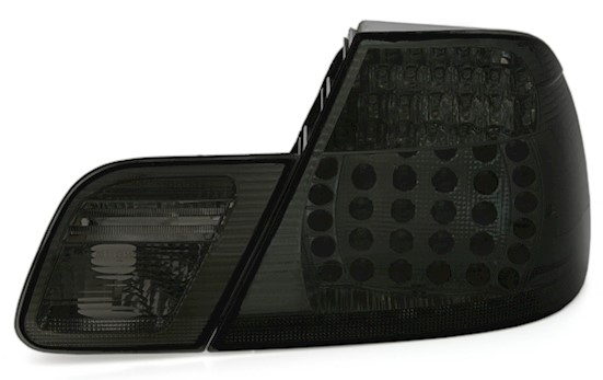 LED Rückleuchten für 3er BMW E46 Coupe in Smoke