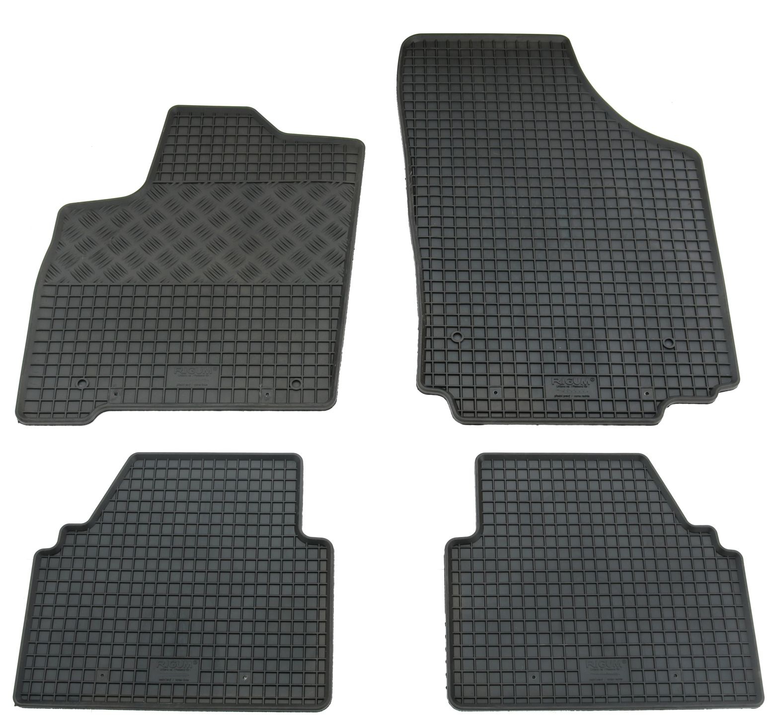 Gummi Fußmatten für Opel Mervia A