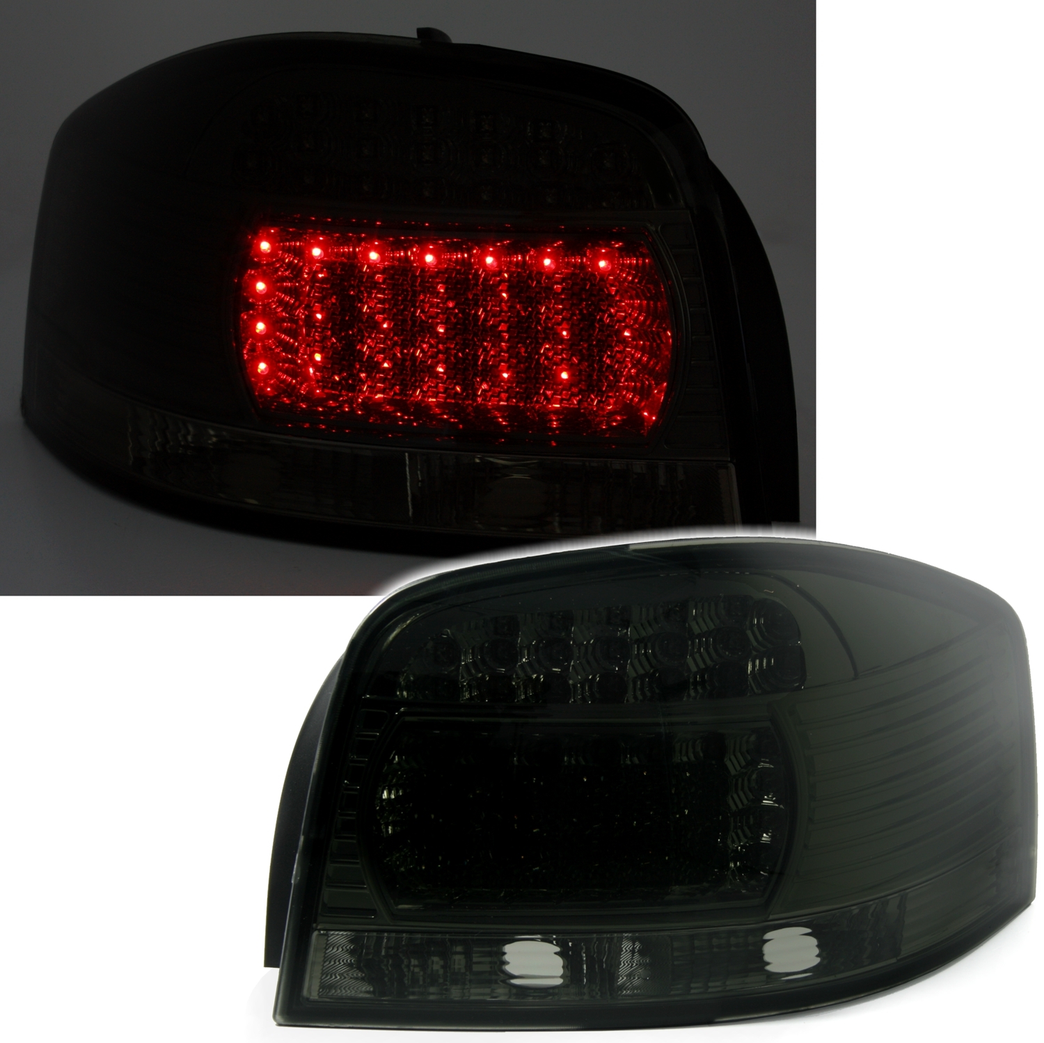 LED Rückleuchten Set für Audi A3 8P in Smoke