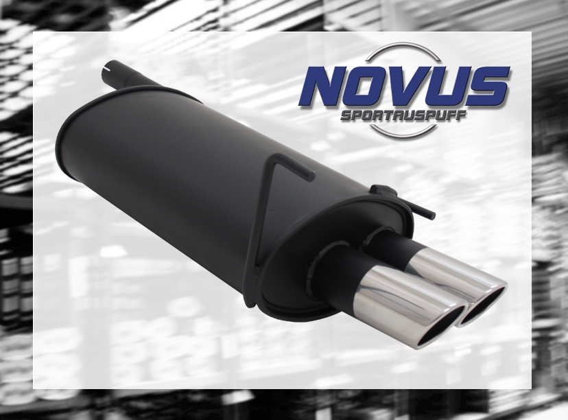 NOVUS ESD für Mercedes W202 W208 2x76mm SR-Design