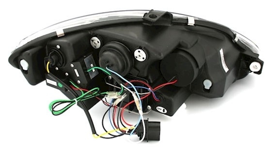 Scheinwerfer mit LED für Seat Leon Toledo in Chrom