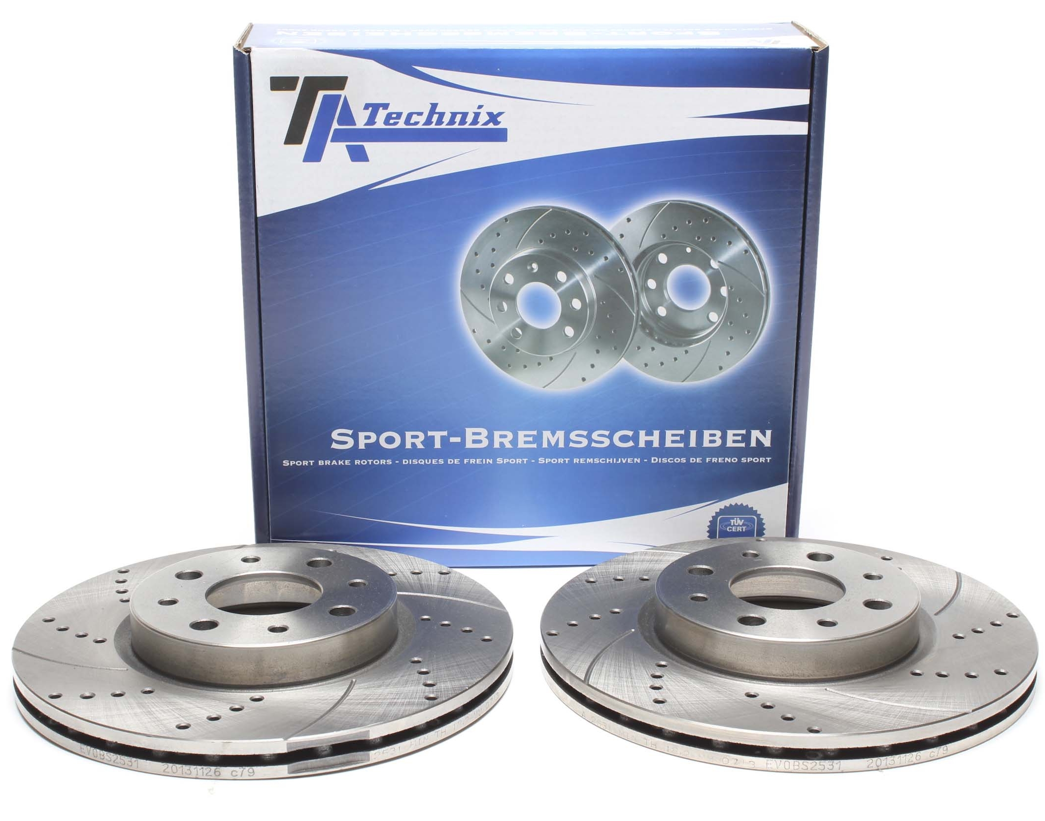 TA-Technix Sport Bremsscheiben Satz / VA