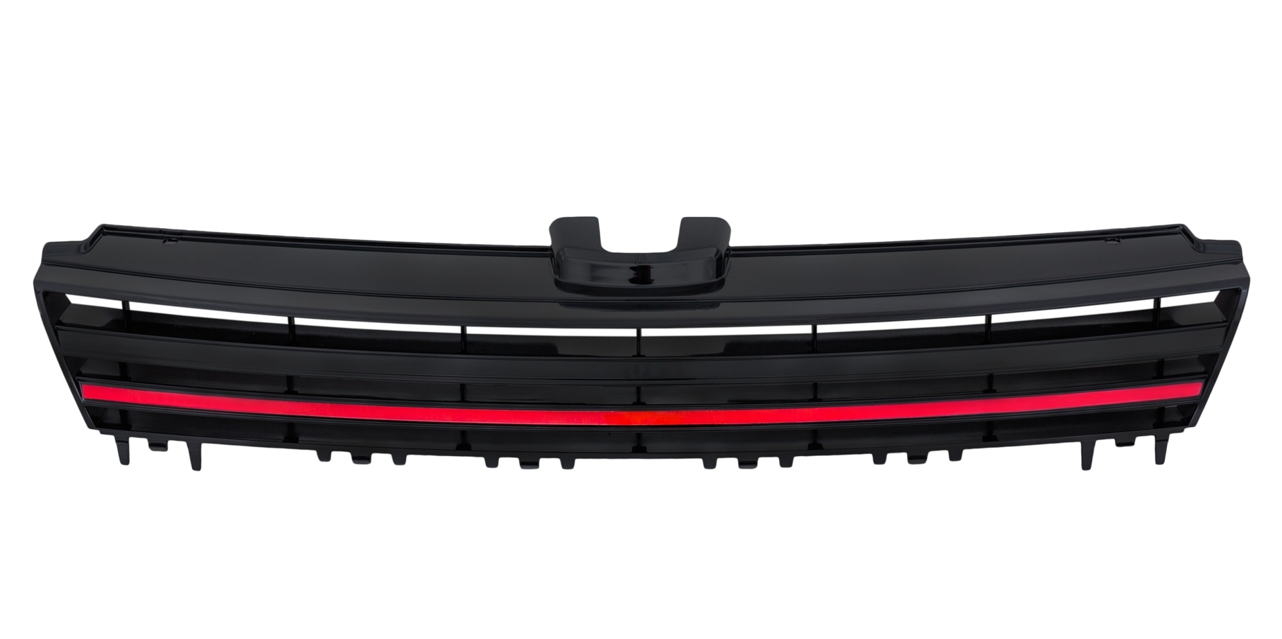 Kühlergrill für VW Golf 7 in Schwarz - Rot