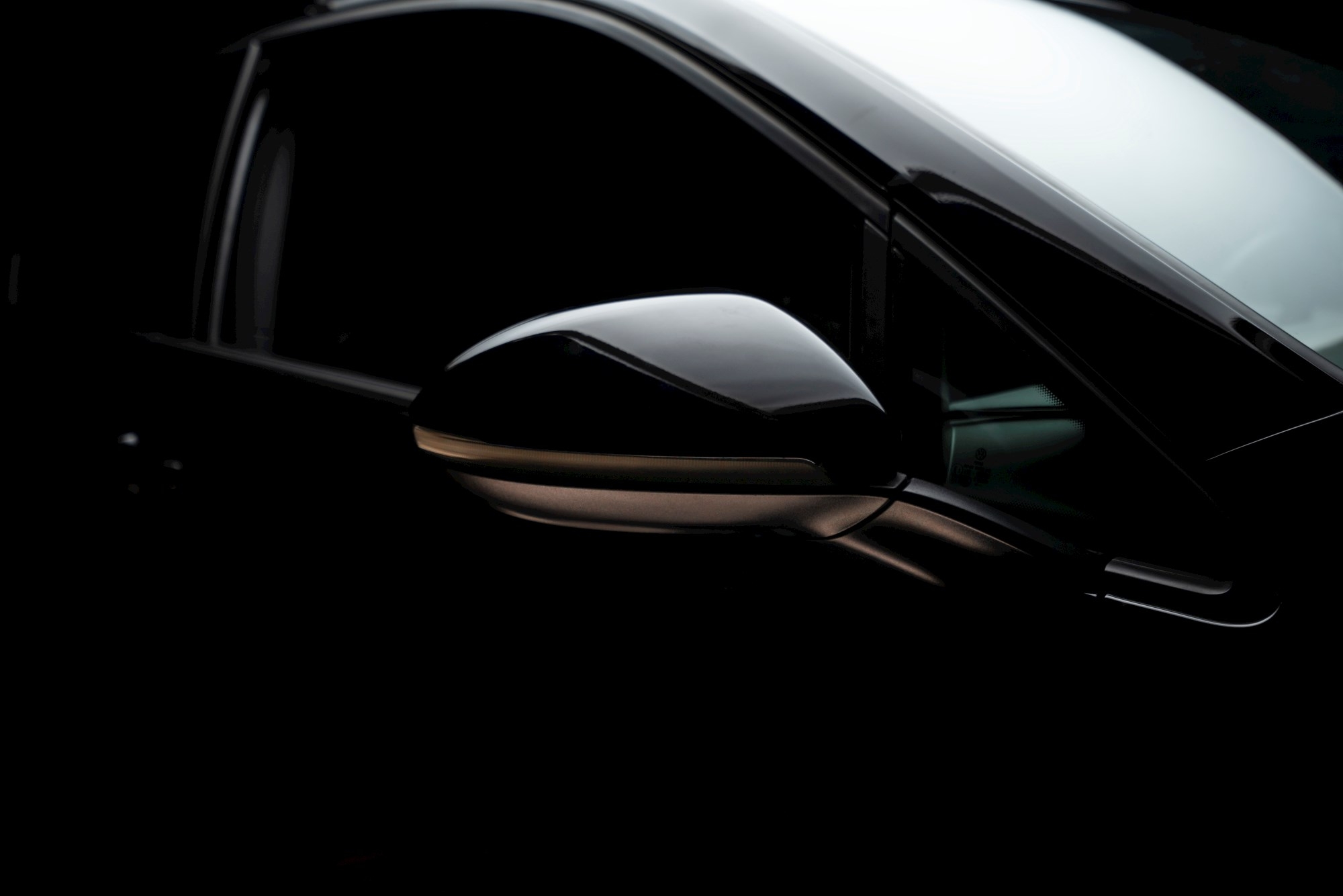 Osram dynamische LED Spiegelblinker in Schwarz