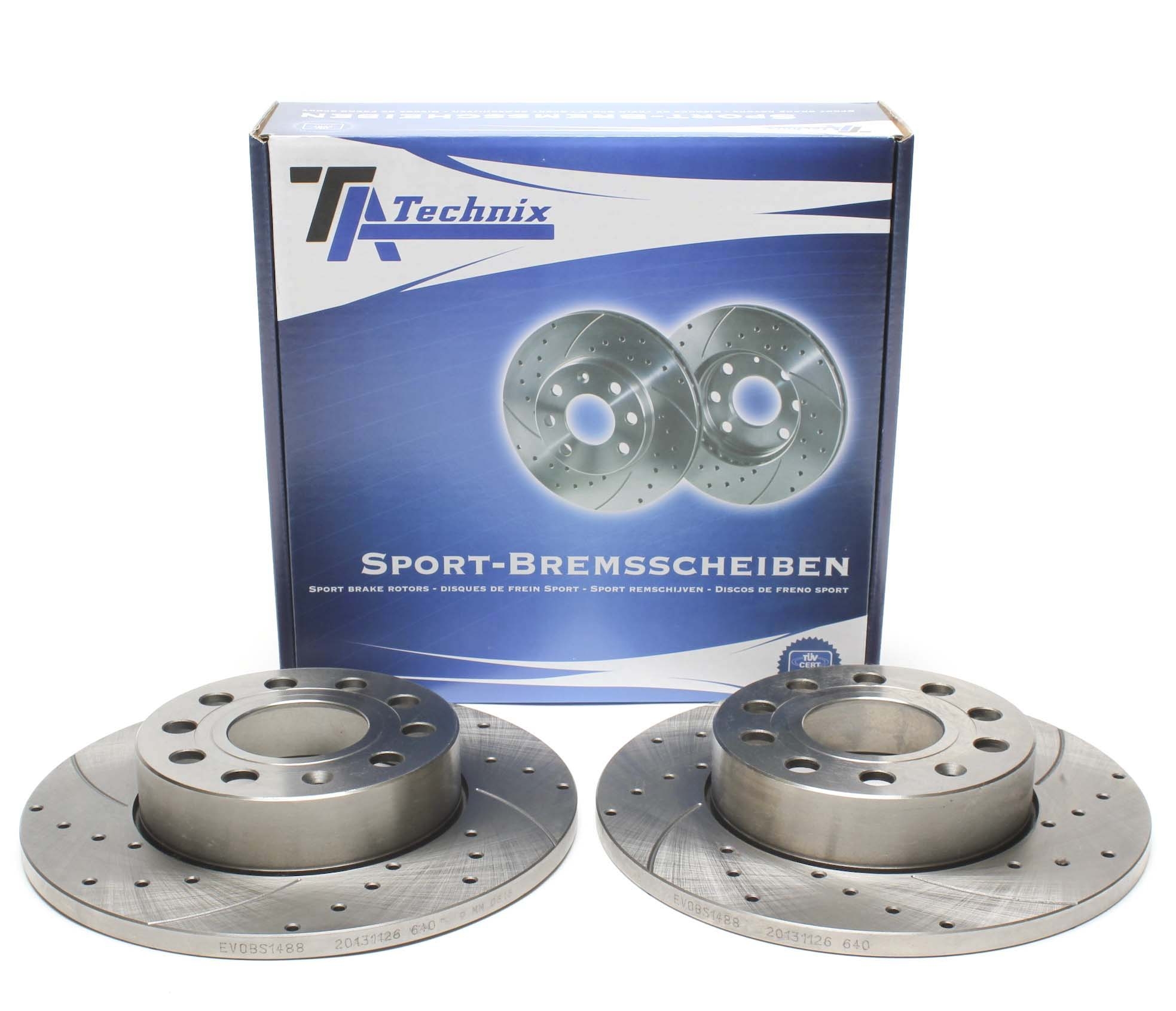 TA-Technix Sport Bremsscheiben Satz / HA