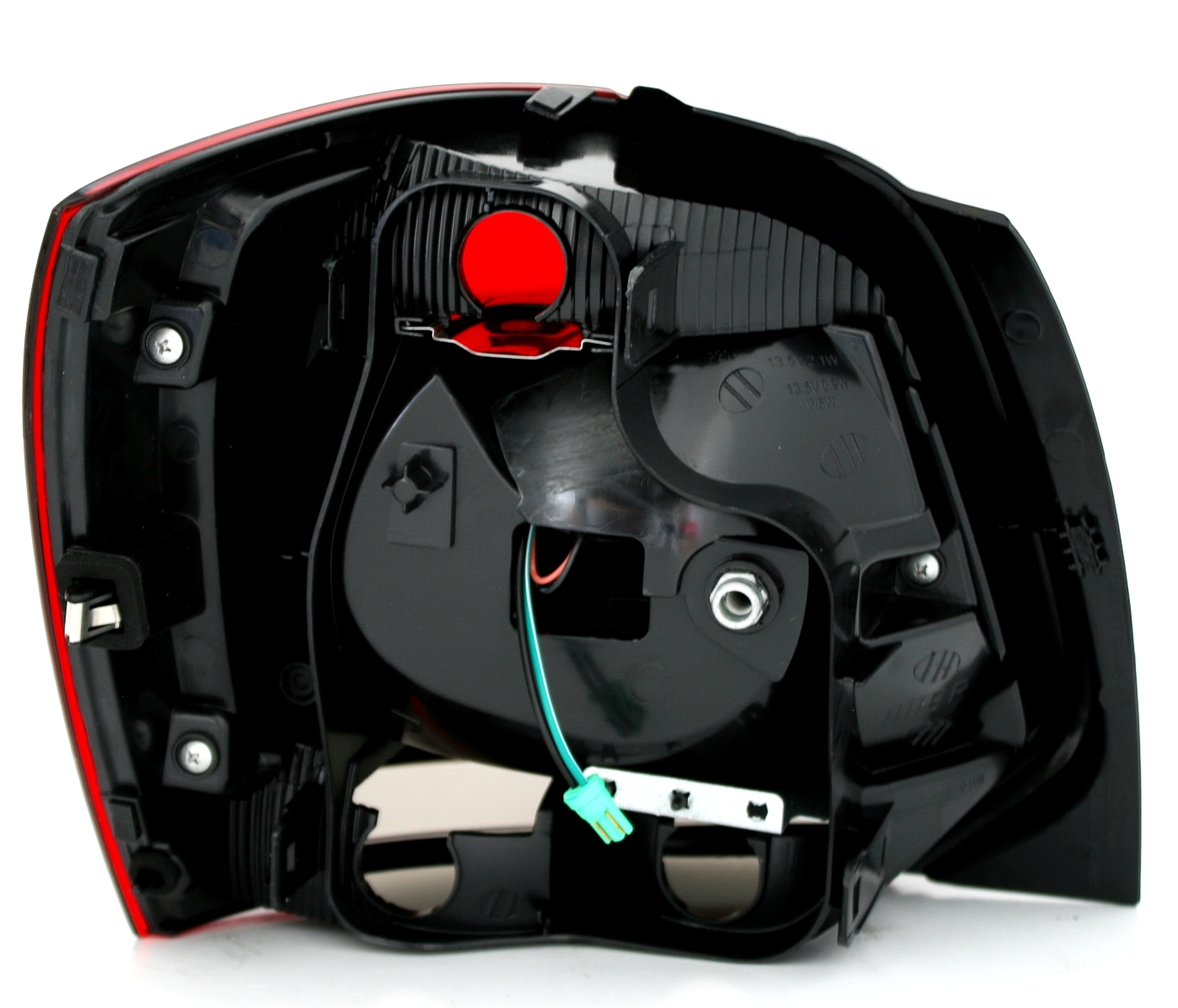 LED Rückleuchten für VW Polo 6R in Rot-Weiß