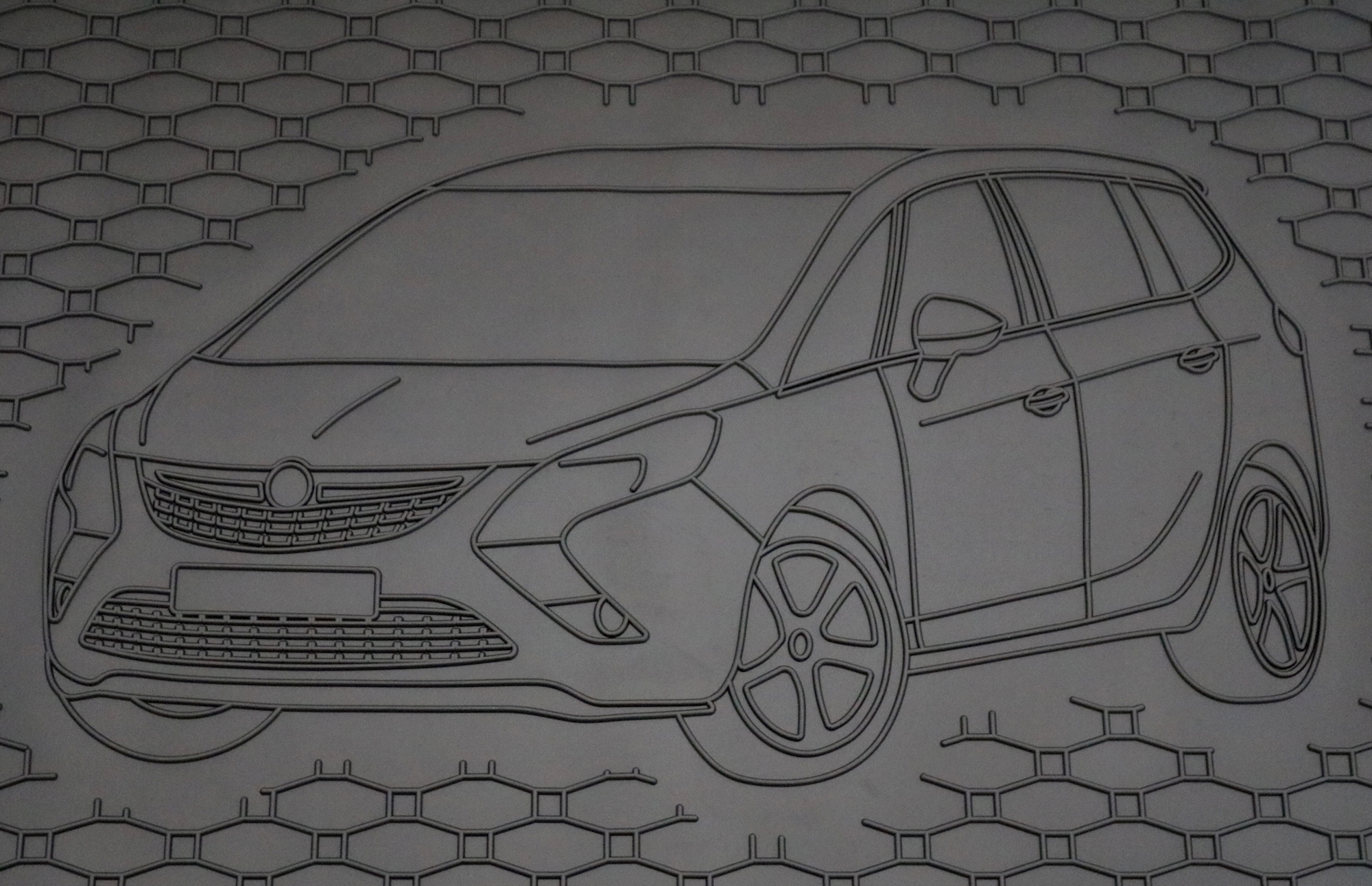 Kofferraumwanne für Opel Zafira C