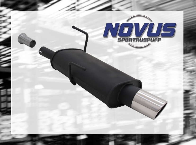 NOVUS ESD für PEUGEOT 206 1 x 90 mm SR-Design