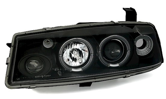 Angel Eyes Scheinwerfer für Opel Calibra in Schw.