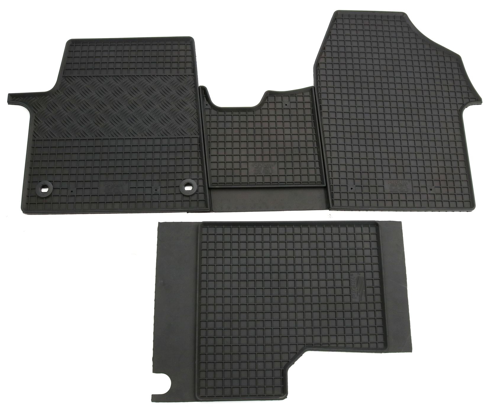 Gummi Fußmatten für Citroen Jumpy 3 / Peugeot Ex.