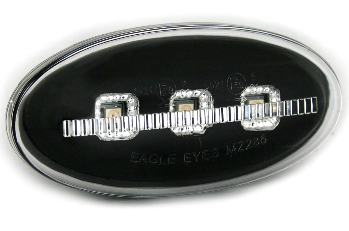 LED Seitenblinker Set für Mazda 2 3 5 6 in Schwar