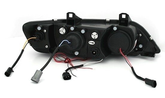 Angel Eyes Scheinwerfer für BMW Z3 in Schwarz     