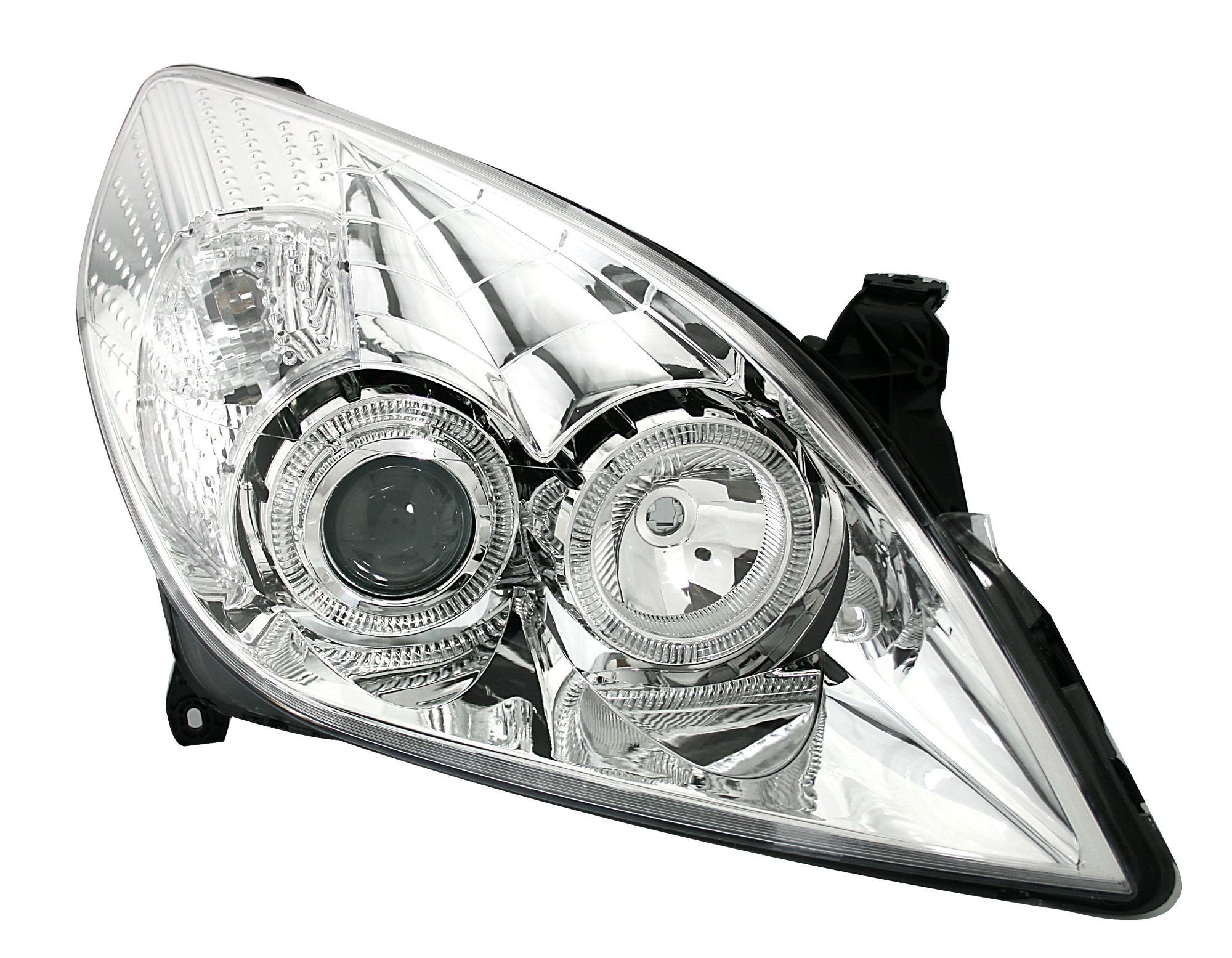 Angel Eyes Scheinwerfer für Opel Vectra C in Chrom