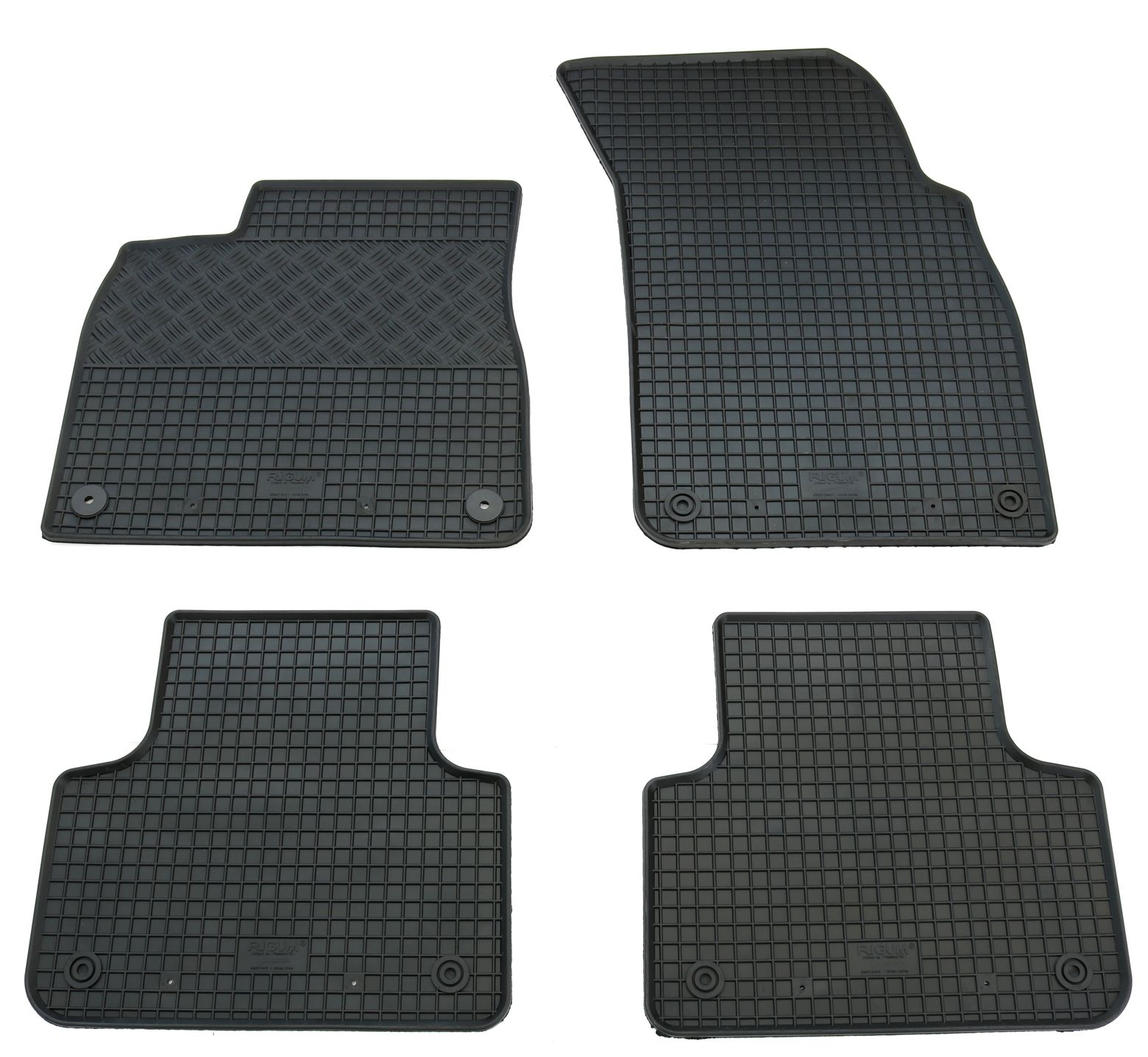 Gummi Fußmatten für Audi Q7 II + Q8