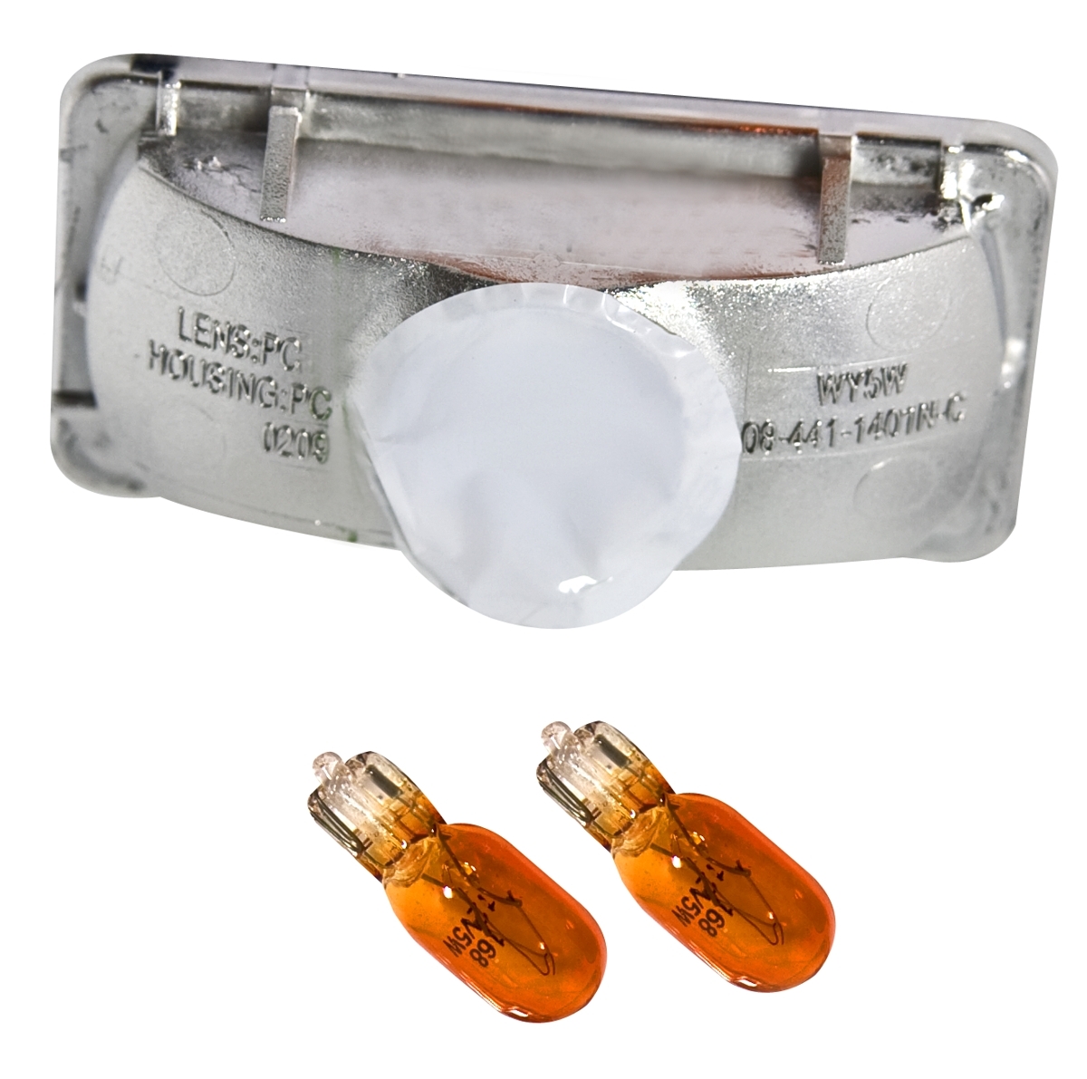 Seitenblinker für VW Golf 3 Vento Passat in Silber