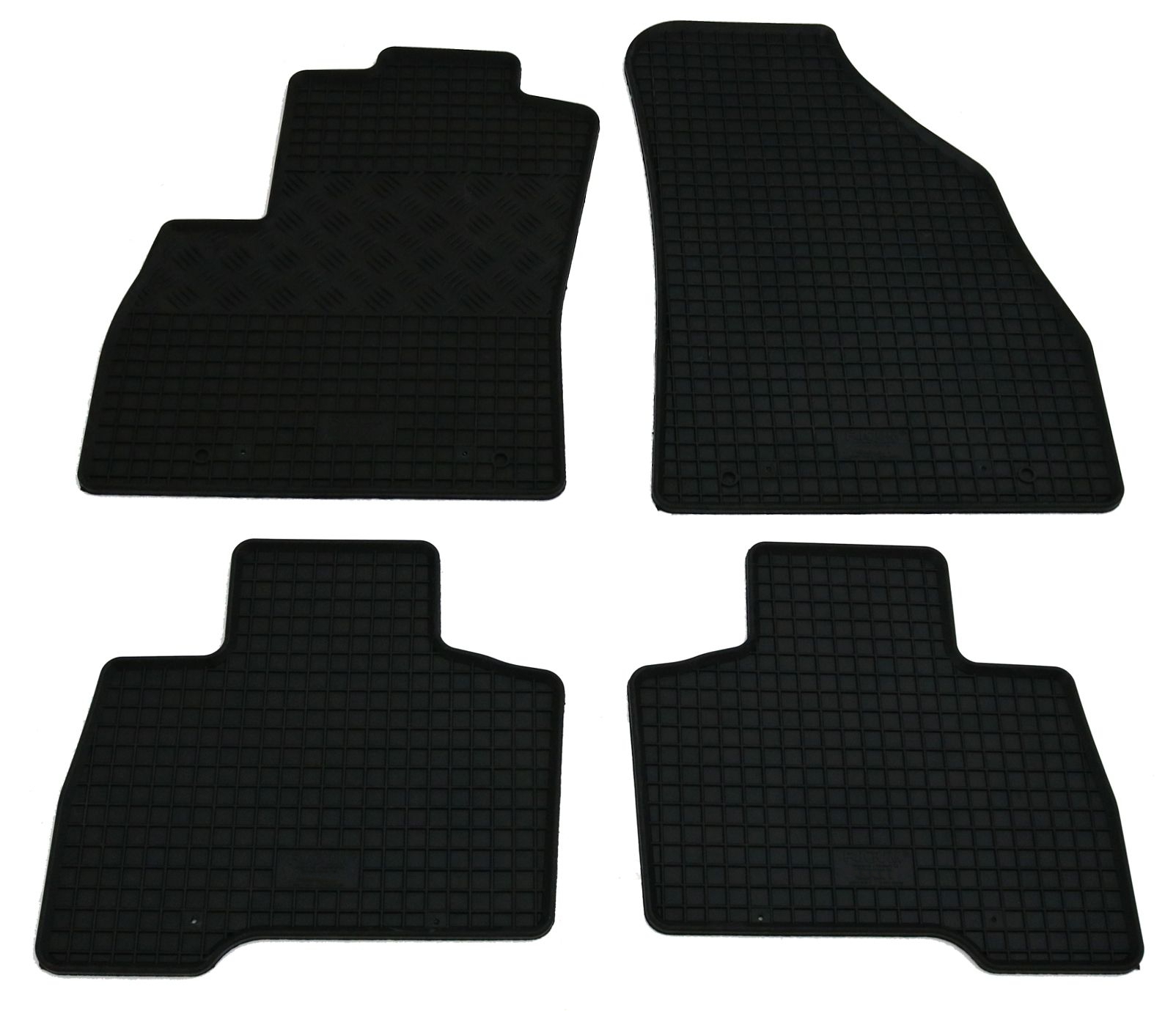 Gummi Fußmatten für Citroen Nemo + Peugeot Bipper