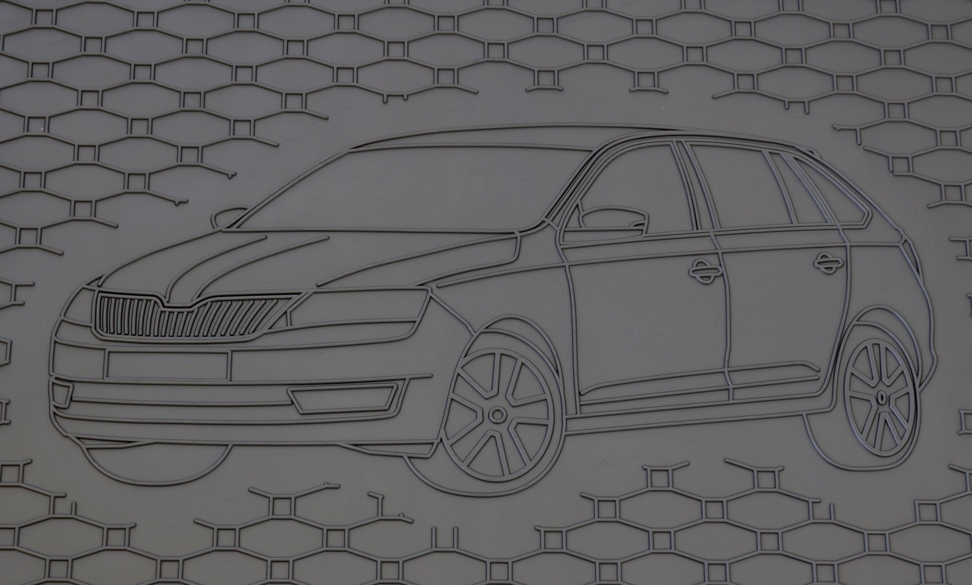 Kofferraumwanne für Skoda Rapid Spaceback