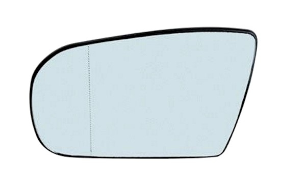 Spiegelglas für Mercedes E-Klasse / links