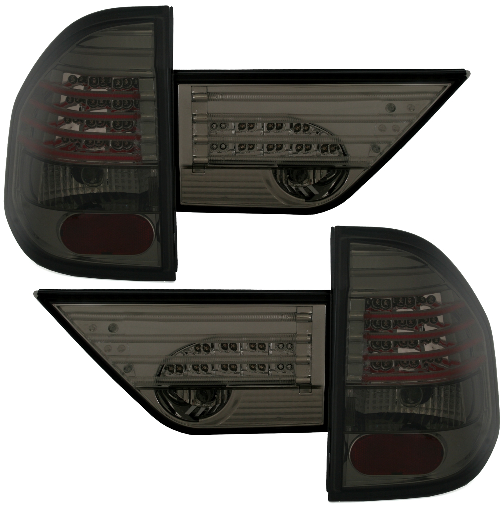 LED Rückleuchten für BMW X3 E83 in Smoke