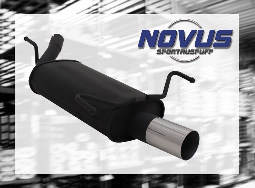 NOVUS ESD für Opel Corsa C 1x 76mm RL-Design