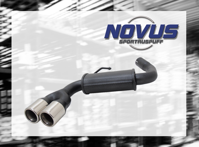 NOVUS ESD für 1er BMW E87 2 x 76mm Design