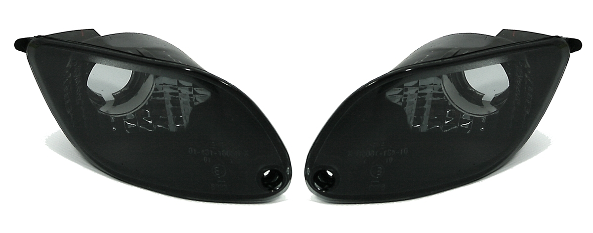 Frontblinker für Ford Focus 1 in Klarglas Schwarz